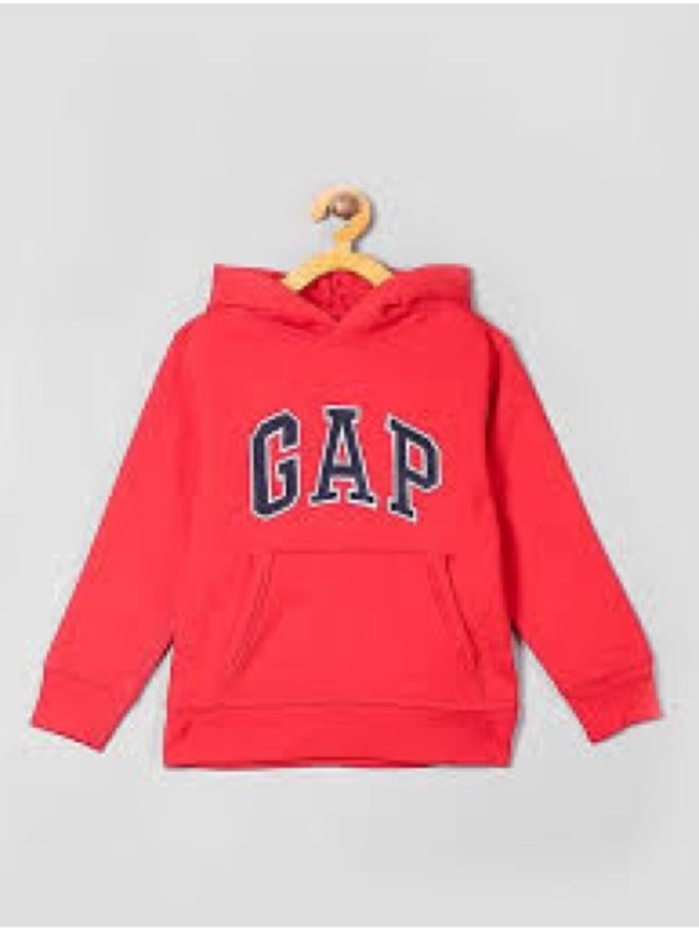 Gap Kids relaxed fleece logo hoodie size large